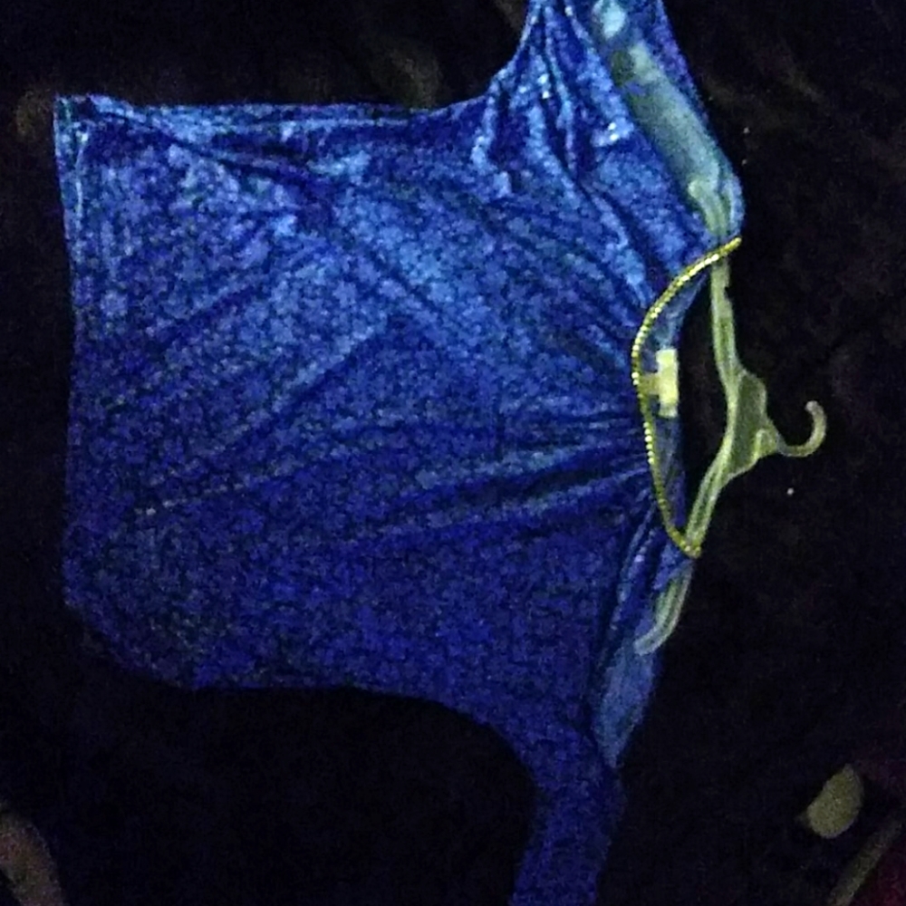 Michael Kors sz sm/m. Blue floral print